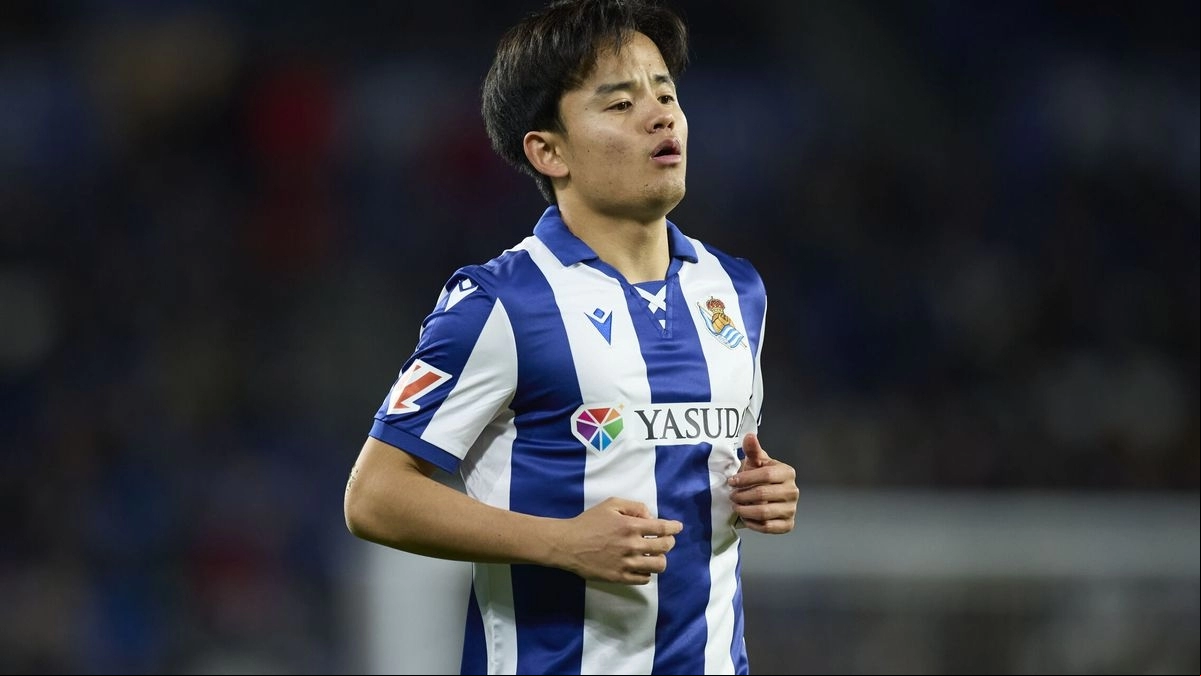 Takefusa Kubo, jugador de la Real Sociedad
