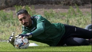Álvaro Valles, portero de Las Palmas que podría ser el nuevo cancerbero del Real Betis