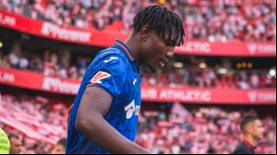 Christantus Uche, jugador del Getafe