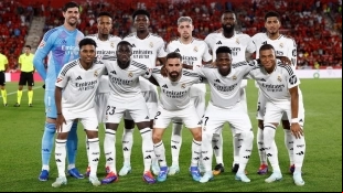 Los jugadores del Real Madrid
