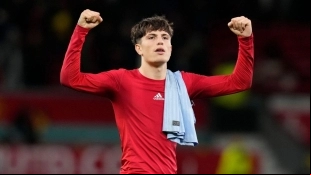 Alejandro Garnacho, player of Manchester United.